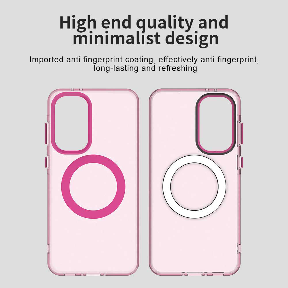 MagSafe-kuori Samsung Galaxy A36 A366:lle, Techsuit, CandyCase, Vaaleanpunainen