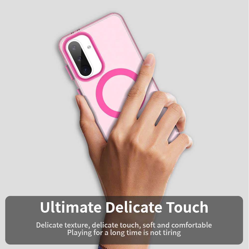 MagSafe-kuori Samsung Galaxy A36 A366:lle, Techsuit, CandyCase, Vaaleanpunainen