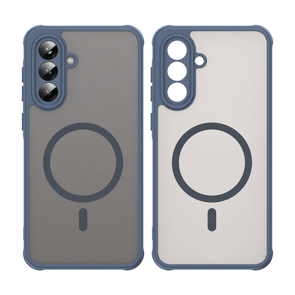MagSafe-kuori Samsung Galaxy A36 A366:lle, Techsuit, HaloFrost II, Laivastonsininen