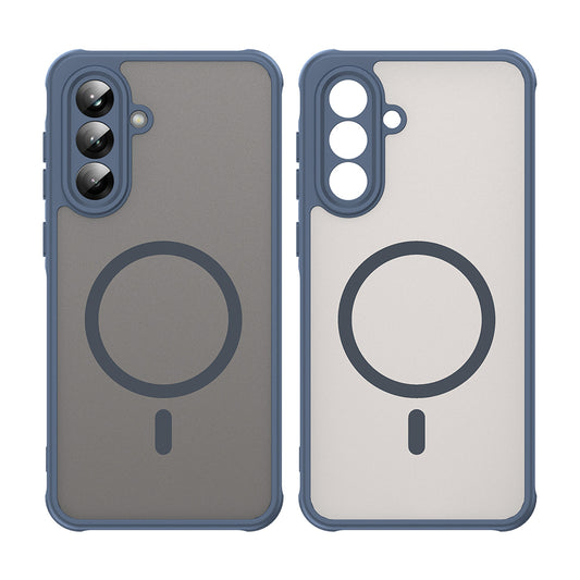 MagSafe-kuori Samsung Galaxy A36 A366:lle, Techsuit, HaloFrost II, Laivastonsininen