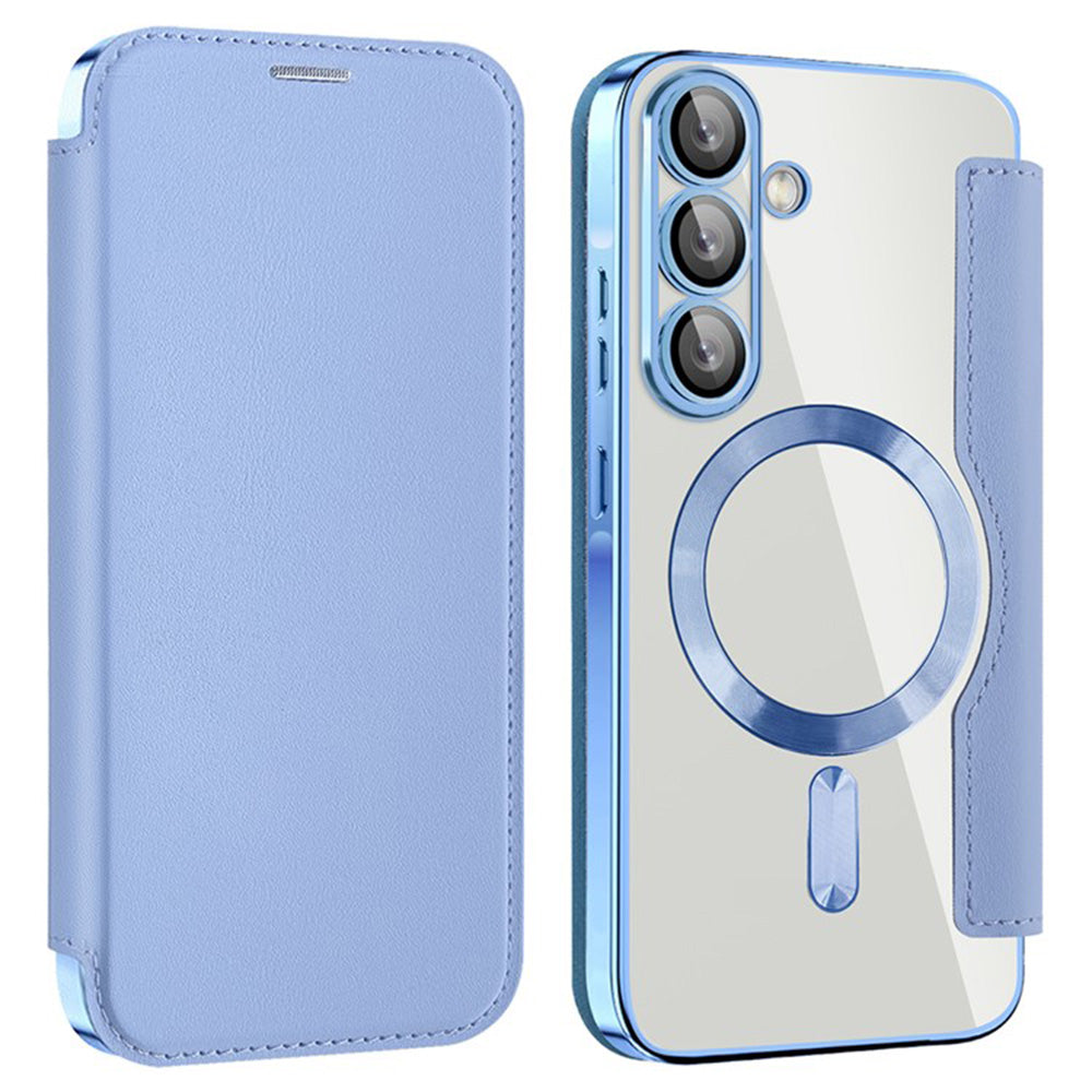 MagSafe-kuori Samsung Galaxy A36 A366:lle, Techsuit, SmartMag Book, Sininen