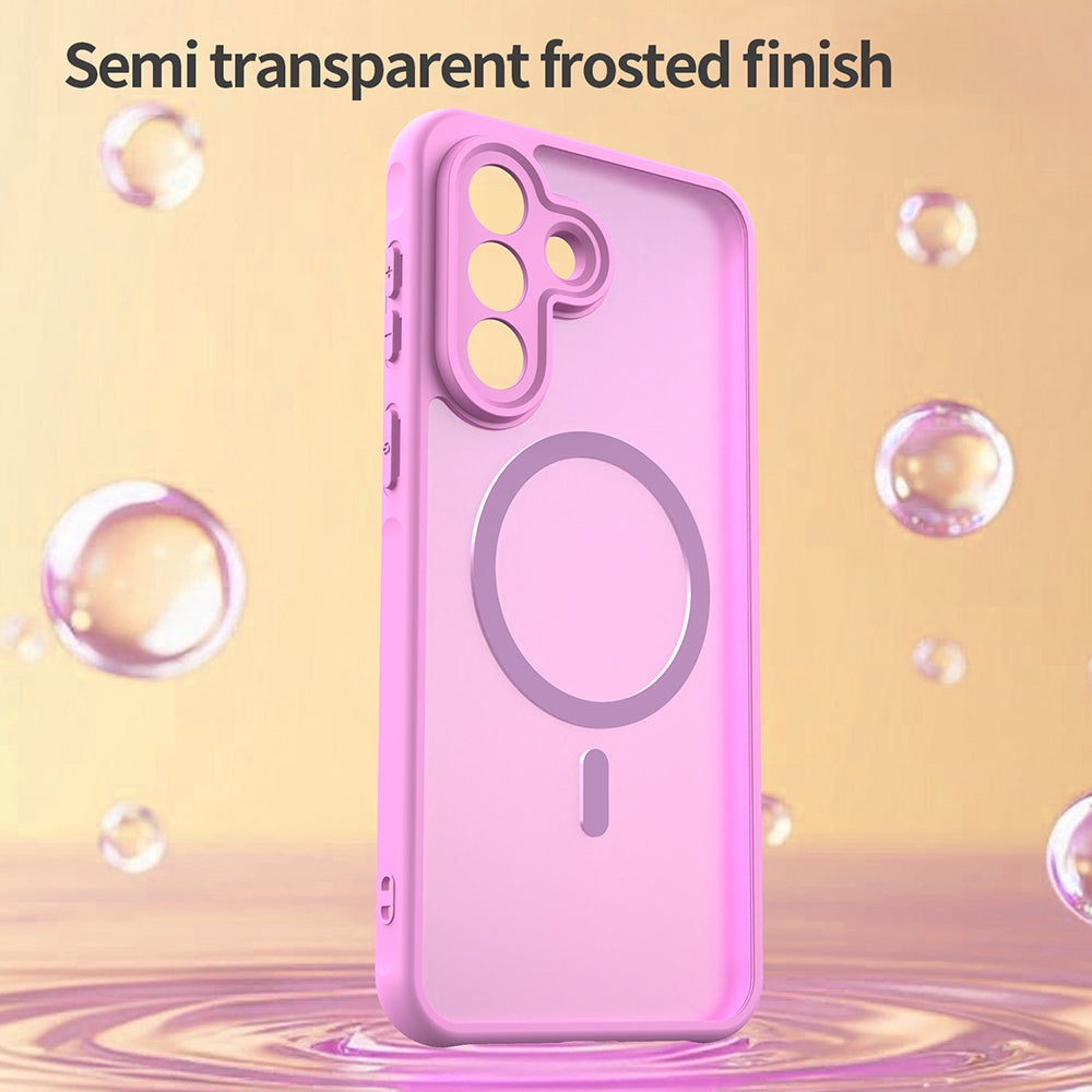 MagSafe-kotelo Samsung Galaxy A37 5G:lle, Techsuit, HaloFrost II, Pinkki