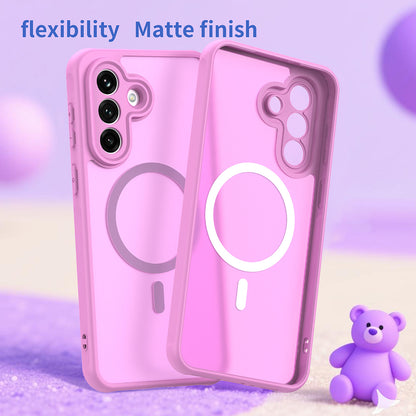 MagSafe-kotelo Samsung Galaxy A37 5G:lle, Techsuit, HaloFrost II, Pinkki