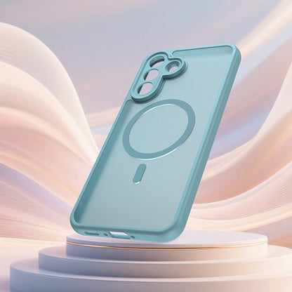 MagSafe-kotelo Samsung Galaxy A37 5G:lle, Techsuit, HaloFrost II, Vaaleanvihreä