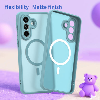 MagSafe-kotelo Samsung Galaxy A37 5G:lle, Techsuit, HaloFrost II, Vaaleanvihreä