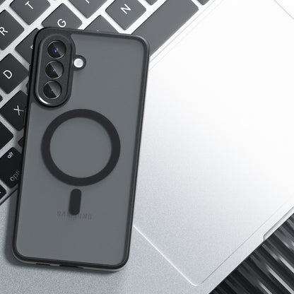 MagSafe-kotelo Samsung Galaxy A37 5G:lle, Techsuit, PureFrost, Satinoitu Musta
