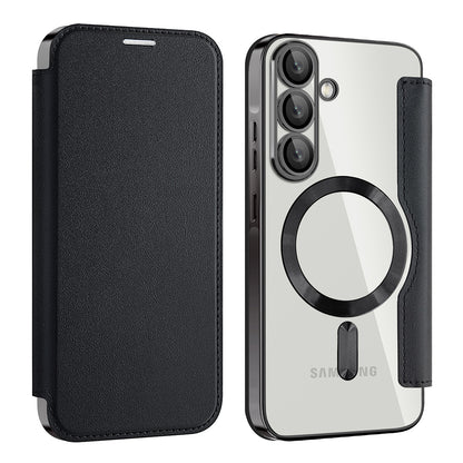 MagSafe-kotelo Samsung Galaxy A37 5G:lle, Techsuit, SmartMag Book, Musta