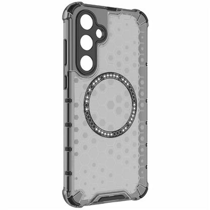 MagSafe Case for Samsung Galaxy A55 5G A556, Techsuit, HoneyComb Shield, Black