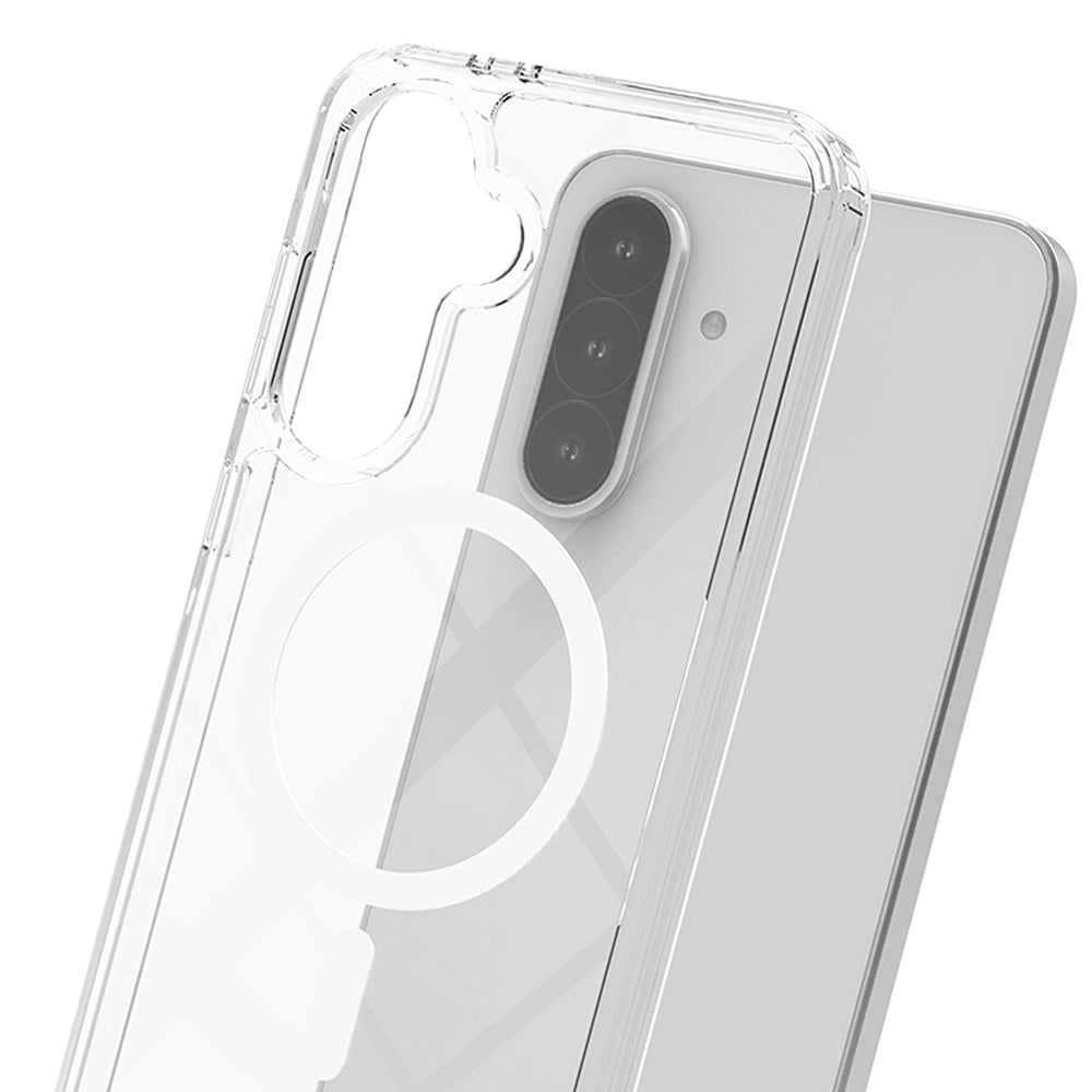 MagSafe-kotelo Samsung Galaxy A56 A566 / A36 A366, 3MK, Armor MagCase, Läpinäkyvä