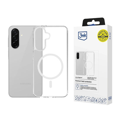 MagSafe-kotelo Samsung Galaxy A56 A566 / A36 A366, 3MK, Armor MagCase, Läpinäkyvä