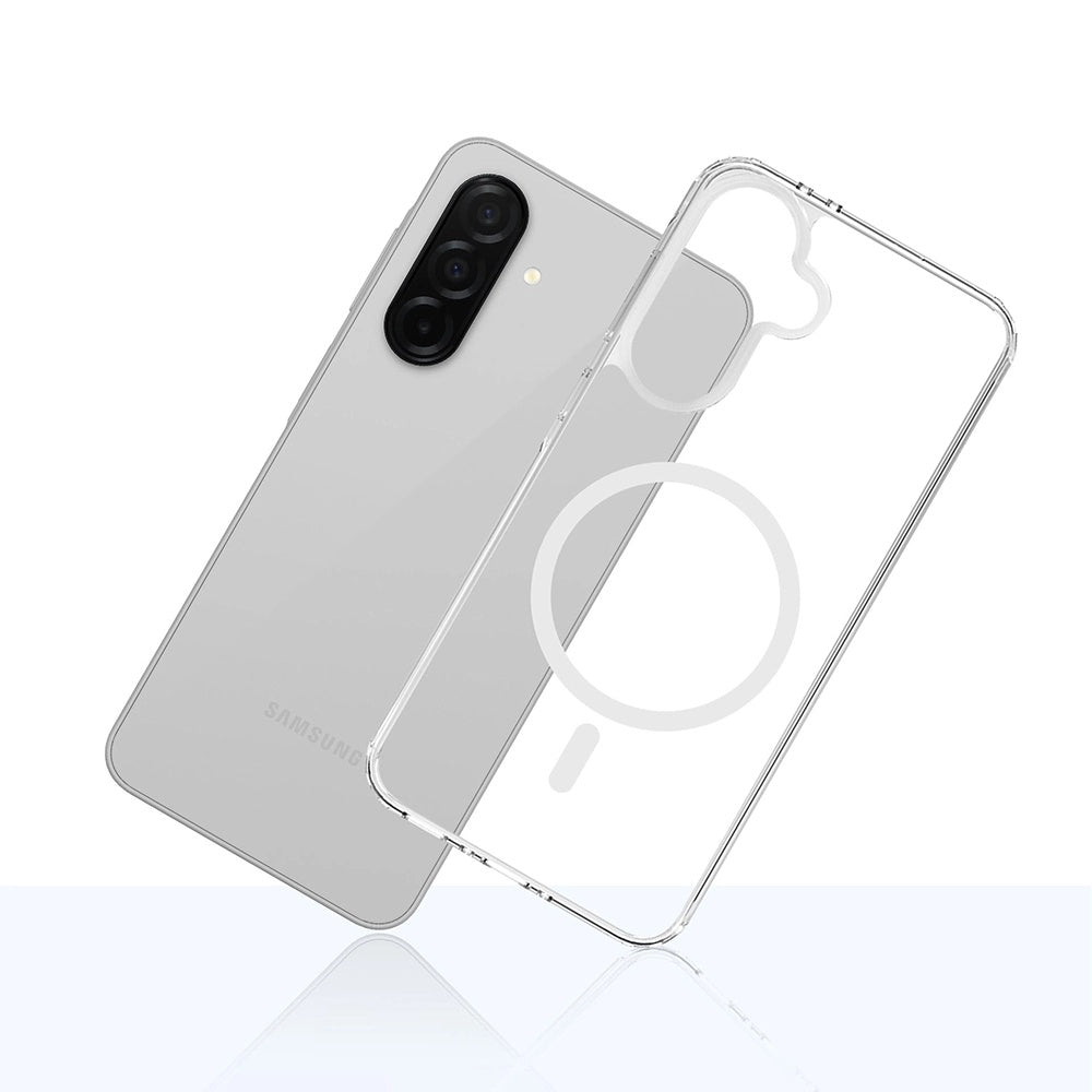 MagSafe-kotelo Samsung Galaxy A56 A566 / A36 A366, 3MK, Armor MagCase, Läpinäkyvä