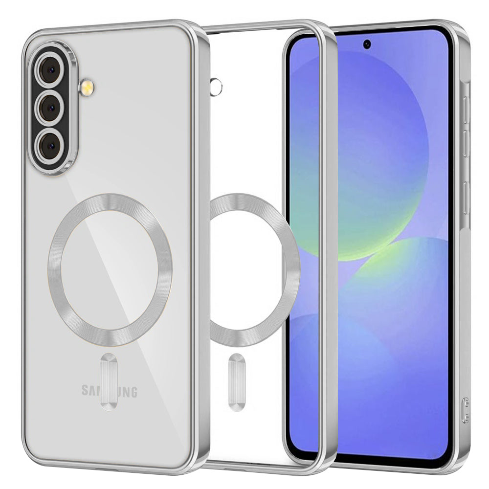 MagSafe-kuori Samsung Galaxy A56 A566 / A36 A366:lle, Techsuit, Luxury Crystal, Hopea