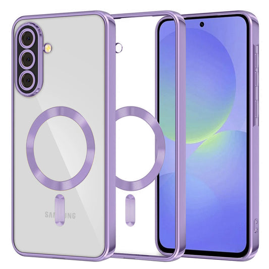 MagSafe-kuori Samsung Galaxy A56 A566 / A36 A366:lle, Techsuit, Luxury Crystal, Vaaleanvioletti