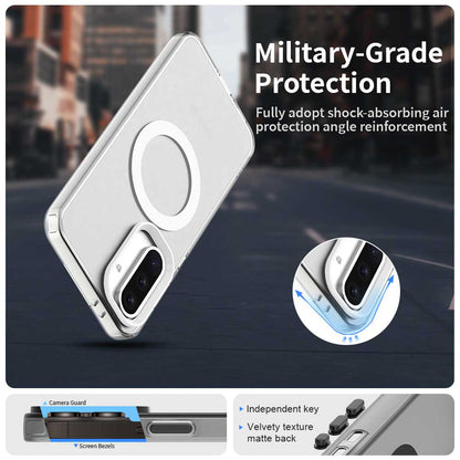 MagSafe-kuori Samsung Galaxy A56 A566:lle, Techsuit, CandyCase, Valkoinen