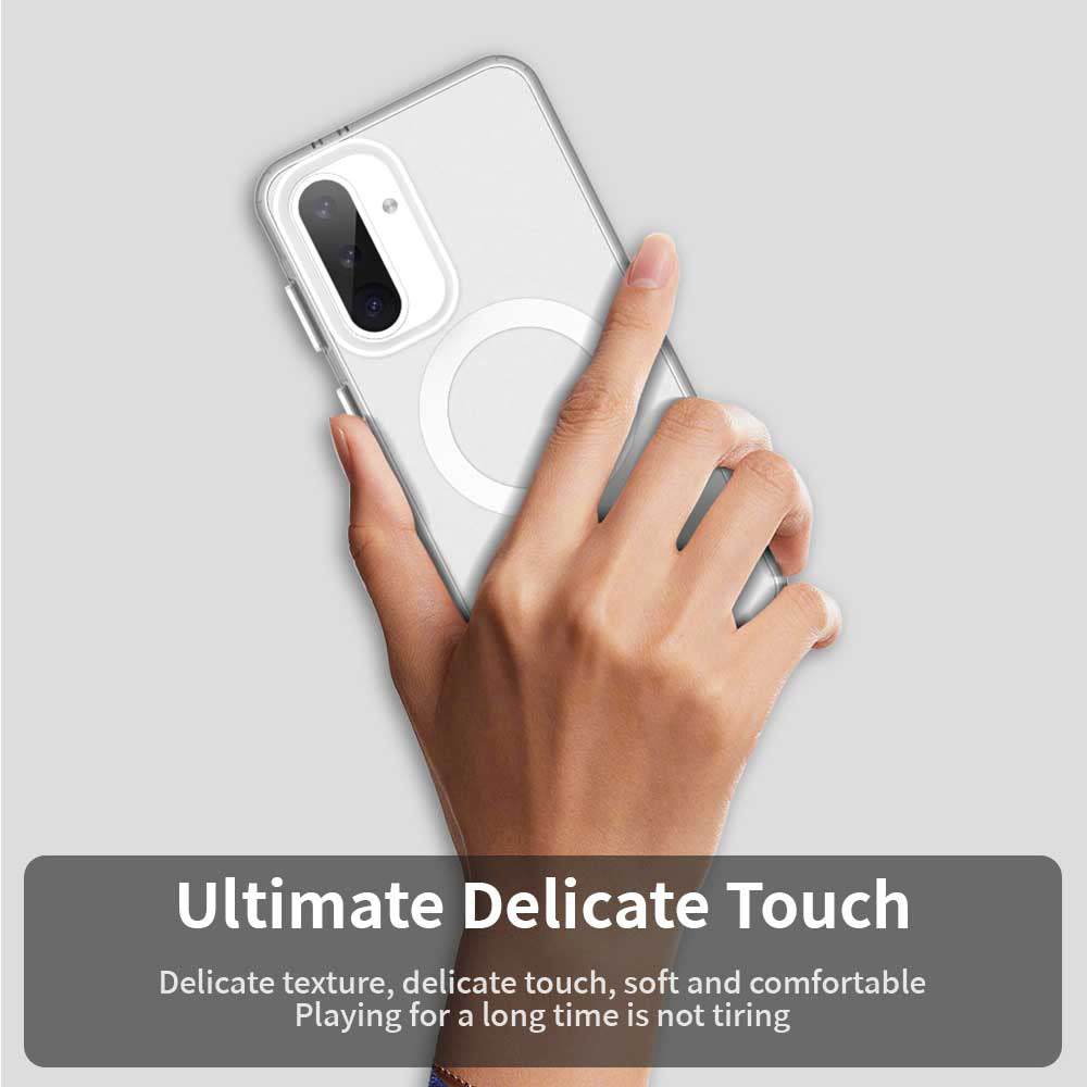MagSafe-kuori Samsung Galaxy A56 A566:lle, Techsuit, CandyCase, Valkoinen