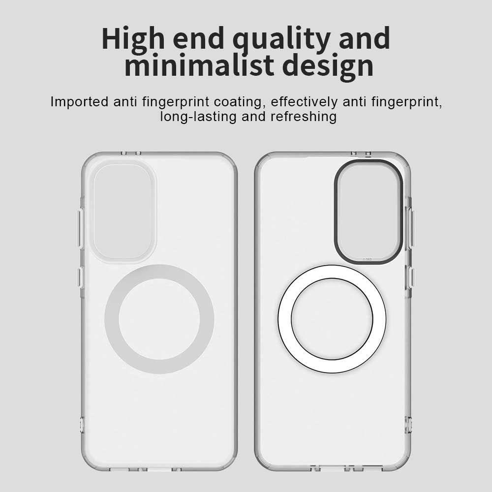 MagSafe-kuori Samsung Galaxy A56 A566:lle, Techsuit, CandyCase, Valkoinen