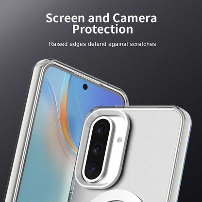 MagSafe-kuori Samsung Galaxy A56 A566:lle, Techsuit, CandyCase, Valkoinen