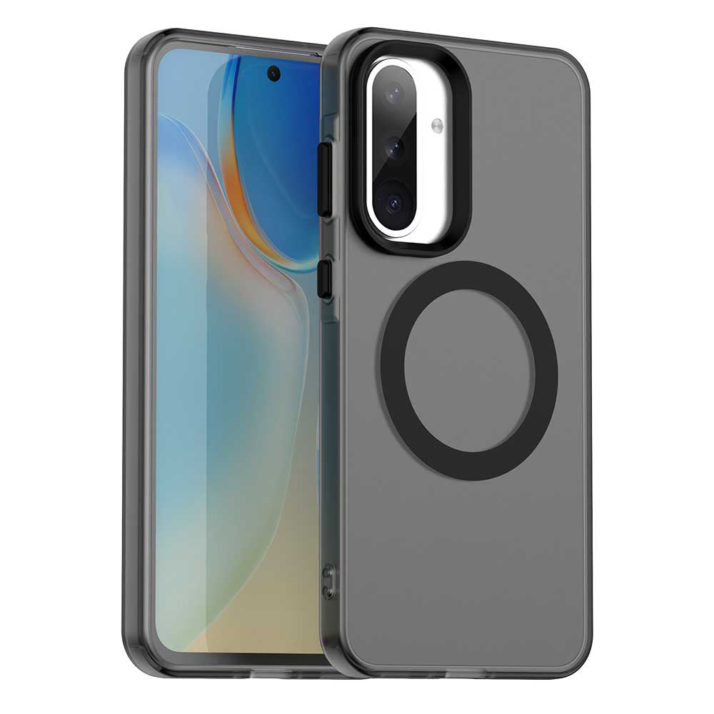 MagSafe Case for Samsung Galaxy A56 A566, Techsuit, CandyCase, Black