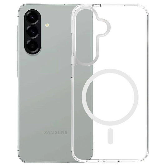 MagSafe-kotelo Samsung Galaxy A57 5G:lle, 3MK, Armor MagCase, Läpinäkyvä