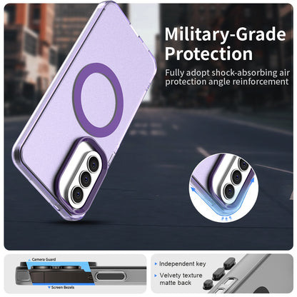 MagSafe-kotelo Samsung Galaxy A57 5G:lle, Techsuit, CandyCase, Violetti