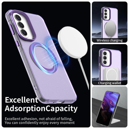 MagSafe-kotelo Samsung Galaxy A57 5G:lle, Techsuit, CandyCase, Violetti