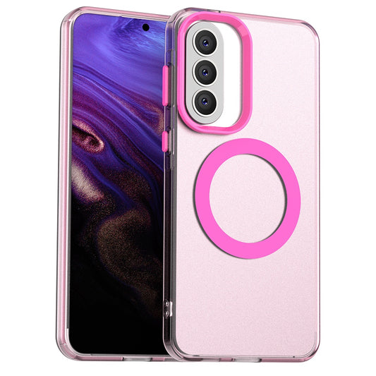 MagSafe-kotelo Samsung Galaxy A57 5G:lle, Techsuit, CandyCase, Pinkki