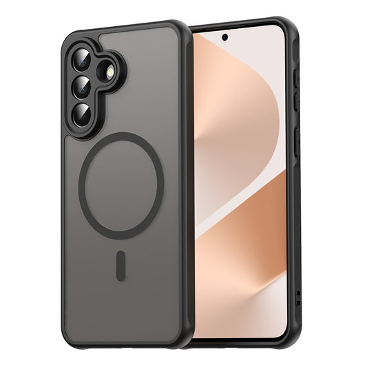 MagSafe-kotelo Samsung Galaxy A57 5G:lle, Techsuit, HaloFrost II, Musta