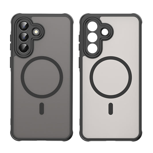 MagSafe-kotelo Samsung Galaxy A57 5G:lle, Techsuit, HaloFrost II, Musta