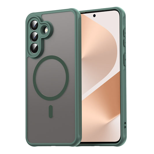 MagSafe-kotelo Samsung Galaxy A57 5G:lle, Techsuit, HaloFrost II, Vihreä