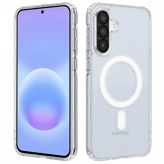 MagSafe-kotelo Samsung Galaxy A57 5G:lle, Techsuit, Pro, Läpinäkyvä