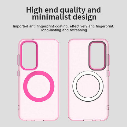 MagSafe-kuori Samsung Galaxy S23+ S916:lle, Techsuit, CandyCase, Vaaleanpunainen