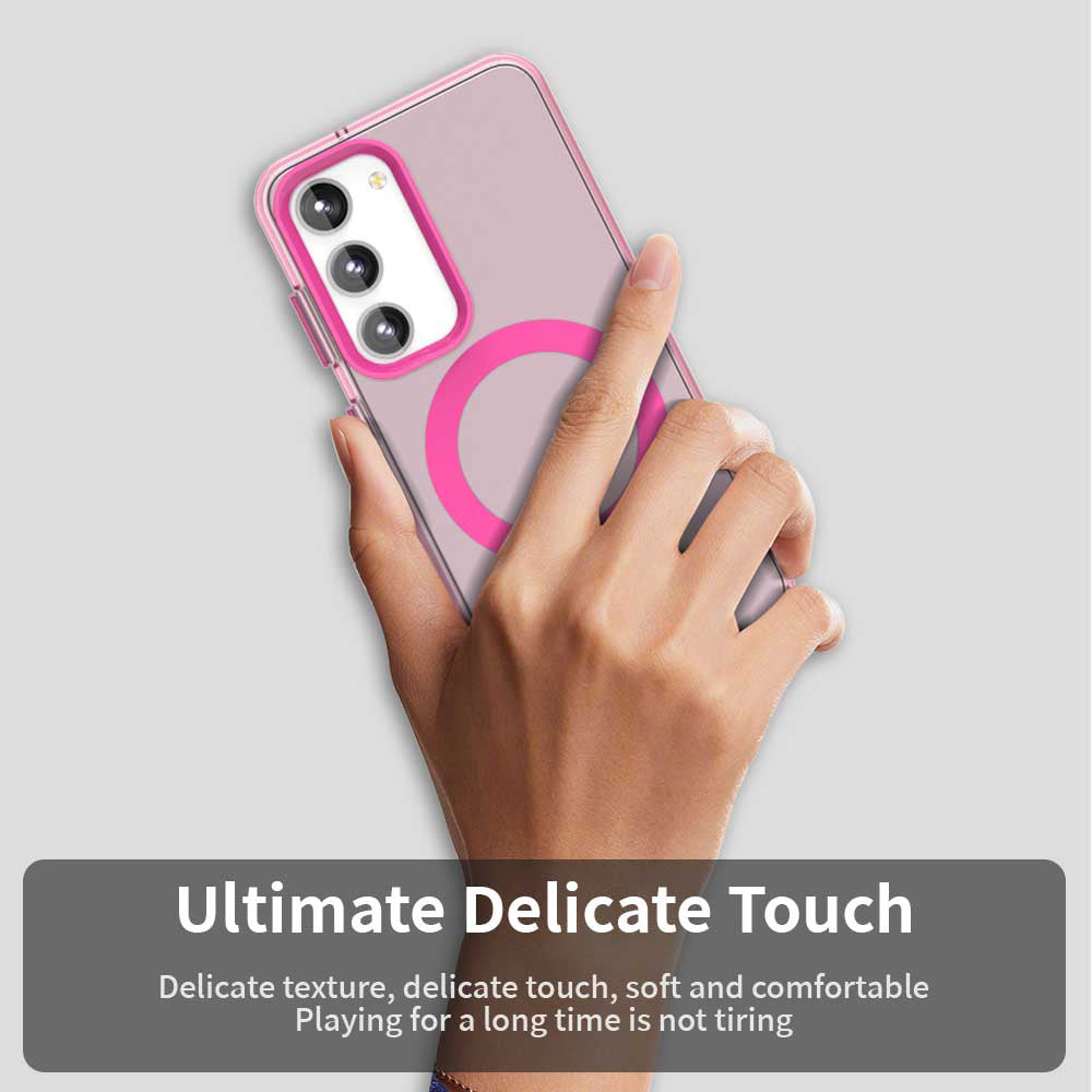 MagSafe-kuori Samsung Galaxy S23+ S916:lle, Techsuit, CandyCase, Vaaleanpunainen