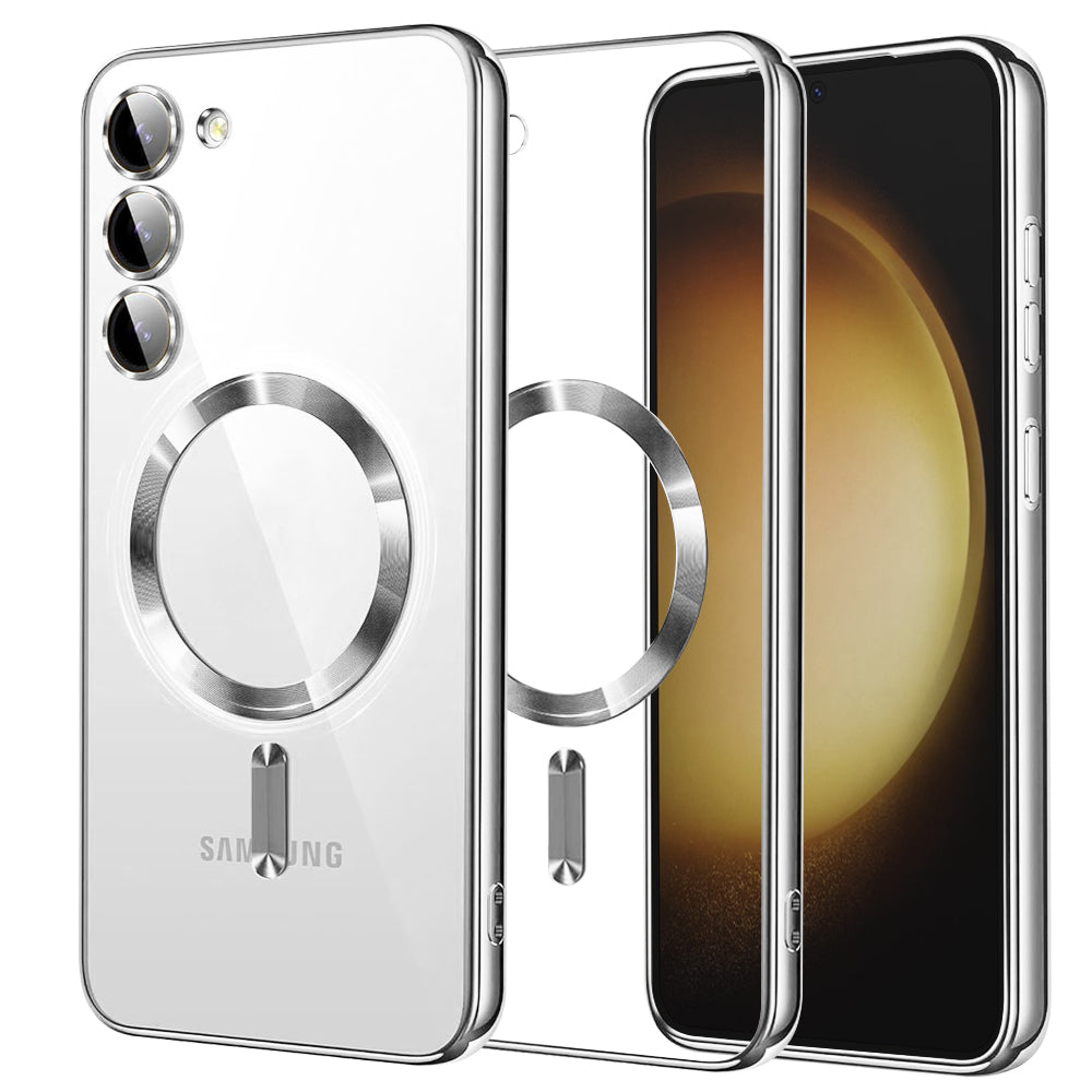 MagSafe-kuori Samsung Galaxy S23+ S916:lle, Techsuit, Luxury Crystal, Hopea