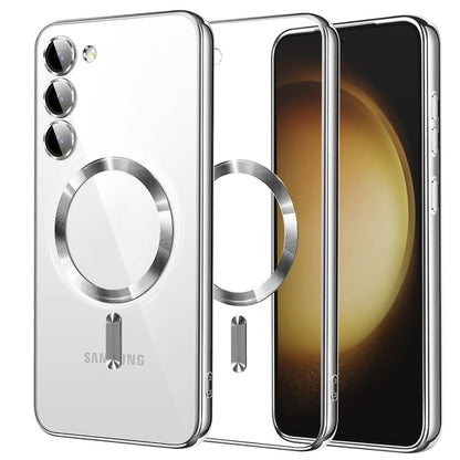MagSafe-kuori Samsung Galaxy S23+ S916:lle, Techsuit, Luxury Crystal, Hopea