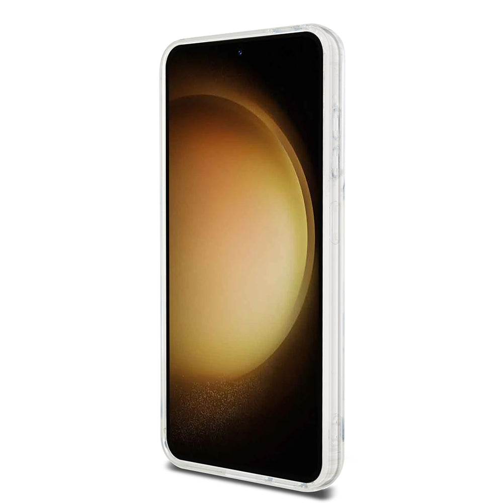 MagSafe-kotelo Samsung Galaxy S23 S911:lle, Karl Lagerfeld, IML Ikonik Karl, Läpinäkyvä