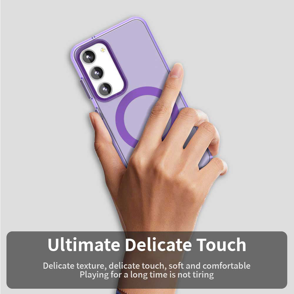 MagSafe-kuori Samsung Galaxy S23 S911:lle, Techsuit, CandyCase, Violetti
