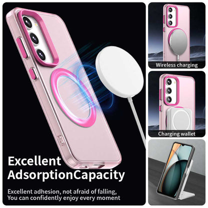 MagSafe-kuori Samsung Galaxy S23 S911:lle, Techsuit, CandyCase, Vaaleanpunainen