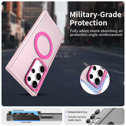 MagSafe Case for Samsung Galaxy S23 Ultra S918, Techsuit, CandyCase, Pink