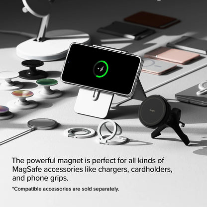 MagSafe-kuori Samsung Galaxy S24 FE S721:lle, Ringke, Fusion, Läpinäkyvä
