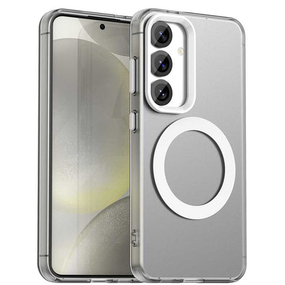 MagSafe Case for Samsung Galaxy S24 FE S721, Techsuit, CandyCase, White
