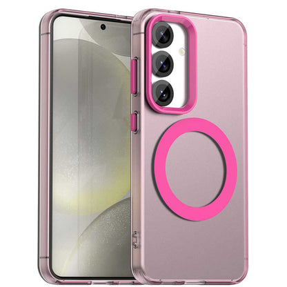 MagSafe-kuori Samsung Galaxy S24 FE S721:lle, Techsuit, CandyCase, Vaaleanpunainen