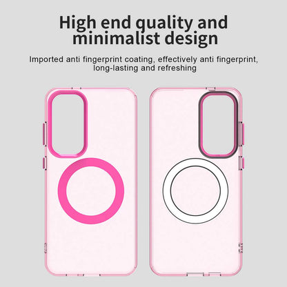 MagSafe-kuori Samsung Galaxy S24 FE S721:lle, Techsuit, CandyCase, Vaaleanpunainen