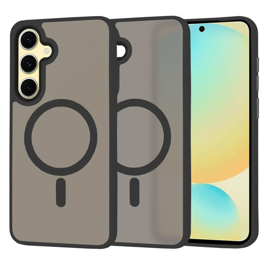 MagSafe-kotelo Samsung Galaxy S24 FE S721:lle, Techsuit, HaloFrost, Musta