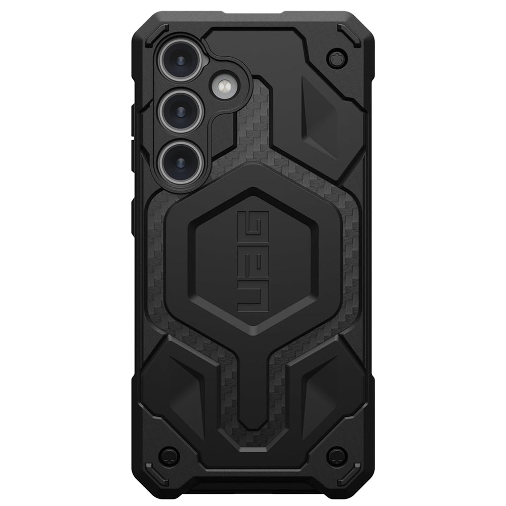 MagSafe-kuori Samsung Galaxy S24 S921:lle, Urban Armor Gear, Monarch Pro Carbon, Musta