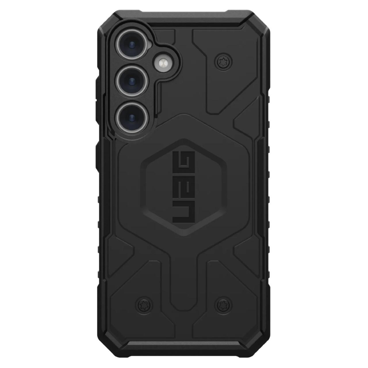 MagSafe-kuori Samsung Galaxy S24 S921:lle, Urban Armor Gear, Pathfinder, Musta