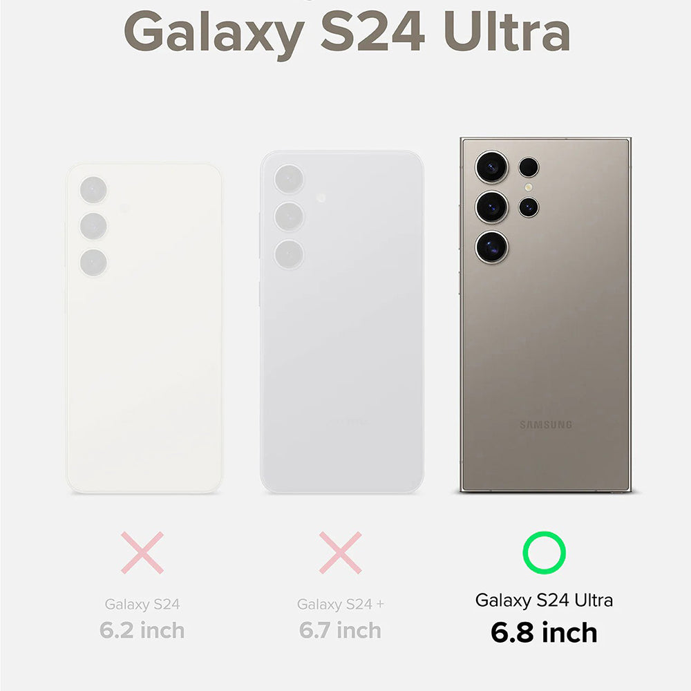 MagSafe-kuori Samsung Galaxy S24 Ultra S928:lle, Ringke, Alles, Musta