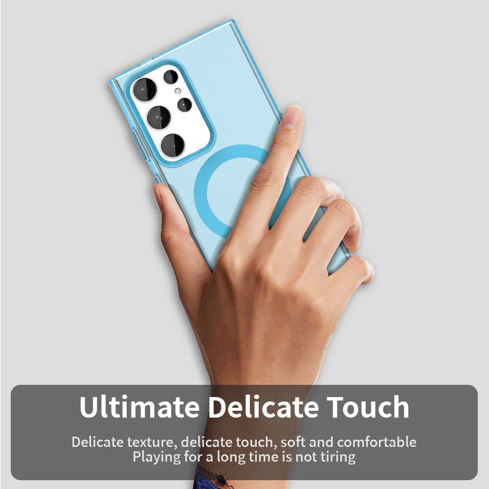 MagSafe-kuori Samsung Galaxy S24 Ultra S928:lle, Techsuit, CandyCase, Sininen