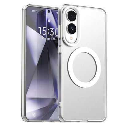 MagSafe-kuori Samsung Galaxy S25 Edge S937:lle, Techsuit, CandyCase, Valkoinen