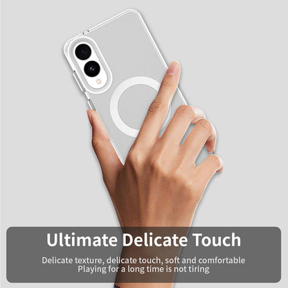 MagSafe-kuori Samsung Galaxy S25 Edge S937:lle, Techsuit, CandyCase, Valkoinen