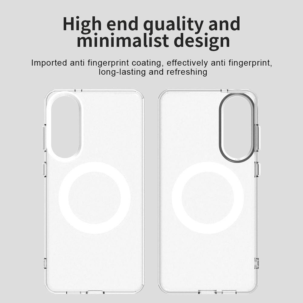 MagSafe-kuori Samsung Galaxy S25 Edge S937:lle, Techsuit, CandyCase, Valkoinen